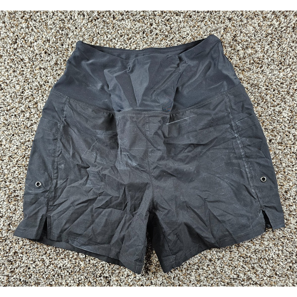 Gradual Womens Sz S High Rise Athletic Shorts Loose Fit Black